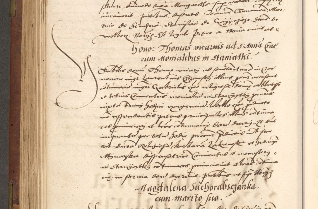 Zdjęcie nr 304 dla obiektu archiwalnego: Acta actorum causarum, sentenciarum, obligationum et mandatorum coram reverendo patre domino Petro Porembski preposito Osswieczimensi, canonico et officiali generali Cracoviensi ad annum Domini millesimum quingentesimum quadrogesimum sextum, cuius inditio est quarta, pontificatus sanctissimi in Christo patris et domini nostri domini Pauli divina providencia papae tercii, anno ipsius duodecimo, a die ac mense infrascriptis feliciter inchoantur