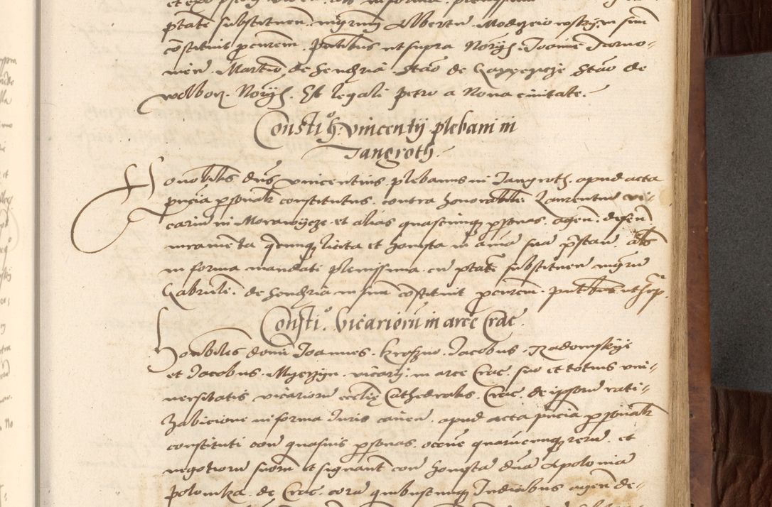 Zdjęcie nr 291 dla obiektu archiwalnego: Acta actorum causarum, sentenciarum, obligationum et mandatorum coram reverendo patre domino Petro Porembski preposito Osswieczimensi, canonico et officiali generali Cracoviensi ad annum Domini millesimum quingentesimum quadrogesimum sextum, cuius inditio est quarta, pontificatus sanctissimi in Christo patris et domini nostri domini Pauli divina providencia papae tercii, anno ipsius duodecimo, a die ac mense infrascriptis feliciter inchoantur