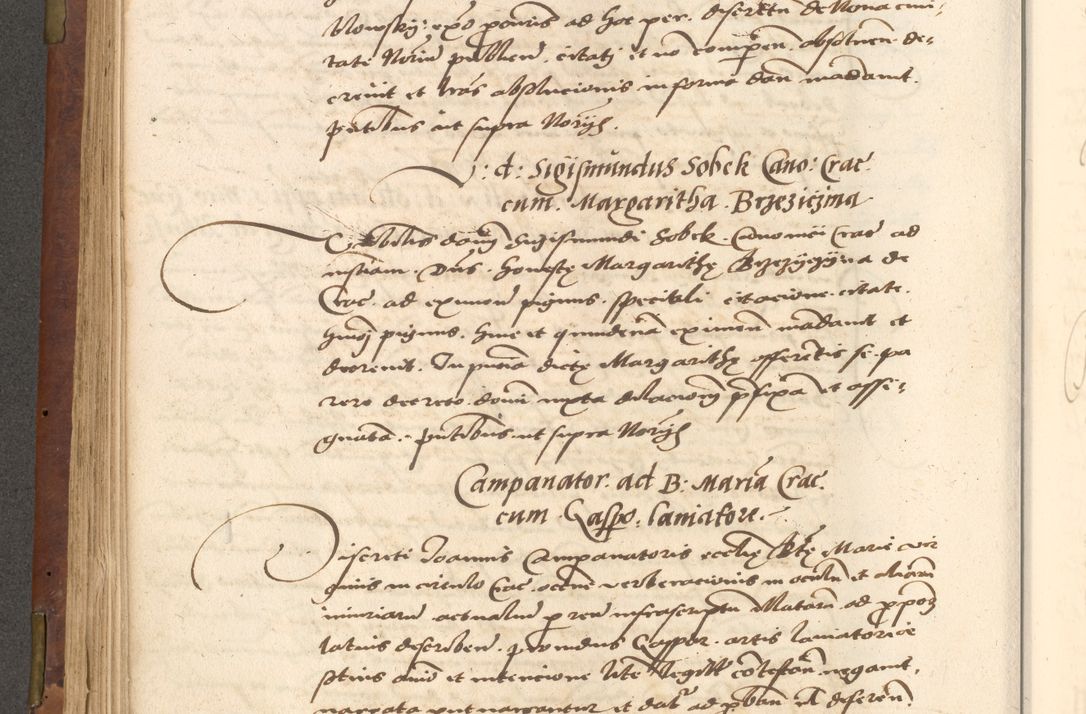 Zdjęcie nr 288 dla obiektu archiwalnego: Acta actorum causarum, sentenciarum, obligationum et mandatorum coram reverendo patre domino Petro Porembski preposito Osswieczimensi, canonico et officiali generali Cracoviensi ad annum Domini millesimum quingentesimum quadrogesimum sextum, cuius inditio est quarta, pontificatus sanctissimi in Christo patris et domini nostri domini Pauli divina providencia papae tercii, anno ipsius duodecimo, a die ac mense infrascriptis feliciter inchoantur