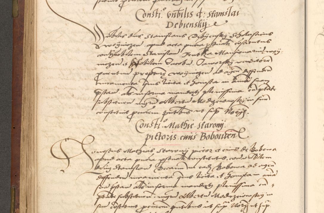 Zdjęcie nr 284 dla obiektu archiwalnego: Acta actorum causarum, sentenciarum, obligationum et mandatorum coram reverendo patre domino Petro Porembski preposito Osswieczimensi, canonico et officiali generali Cracoviensi ad annum Domini millesimum quingentesimum quadrogesimum sextum, cuius inditio est quarta, pontificatus sanctissimi in Christo patris et domini nostri domini Pauli divina providencia papae tercii, anno ipsius duodecimo, a die ac mense infrascriptis feliciter inchoantur