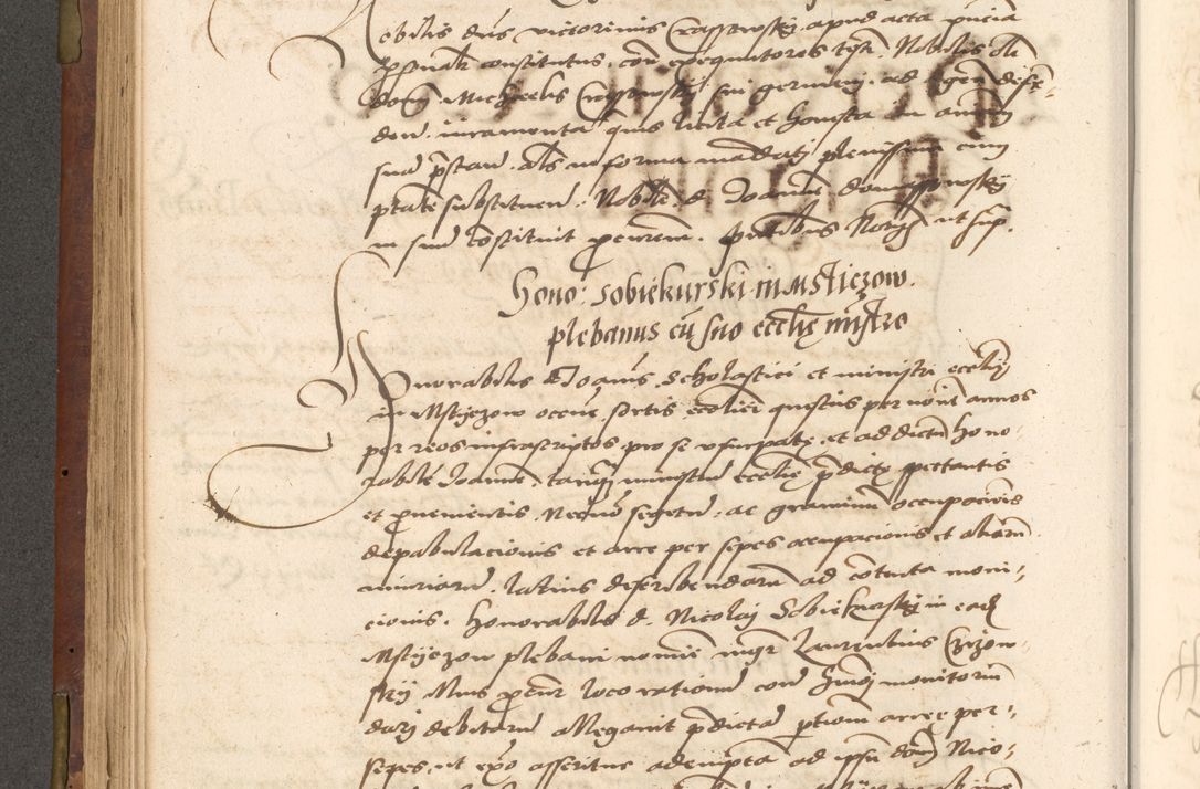 Zdjęcie nr 276 dla obiektu archiwalnego: Acta actorum causarum, sentenciarum, obligationum et mandatorum coram reverendo patre domino Petro Porembski preposito Osswieczimensi, canonico et officiali generali Cracoviensi ad annum Domini millesimum quingentesimum quadrogesimum sextum, cuius inditio est quarta, pontificatus sanctissimi in Christo patris et domini nostri domini Pauli divina providencia papae tercii, anno ipsius duodecimo, a die ac mense infrascriptis feliciter inchoantur