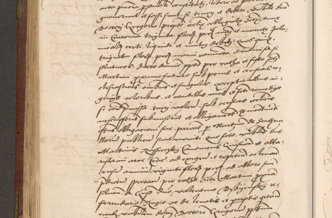 Zdjęcie nr 270 dla obiektu archiwalnego: Acta actorum causarum, sentenciarum, obligationum et mandatorum coram reverendo patre domino Petro Porembski preposito Osswieczimensi, canonico et officiali generali Cracoviensi ad annum Domini millesimum quingentesimum quadrogesimum sextum, cuius inditio est quarta, pontificatus sanctissimi in Christo patris et domini nostri domini Pauli divina providencia papae tercii, anno ipsius duodecimo, a die ac mense infrascriptis feliciter inchoantur