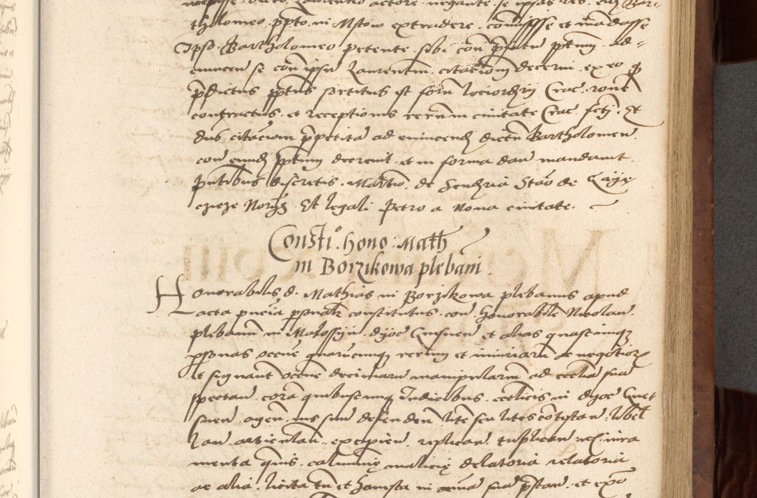 Zdjęcie nr 269 dla obiektu archiwalnego: Acta actorum causarum, sentenciarum, obligationum et mandatorum coram reverendo patre domino Petro Porembski preposito Osswieczimensi, canonico et officiali generali Cracoviensi ad annum Domini millesimum quingentesimum quadrogesimum sextum, cuius inditio est quarta, pontificatus sanctissimi in Christo patris et domini nostri domini Pauli divina providencia papae tercii, anno ipsius duodecimo, a die ac mense infrascriptis feliciter inchoantur