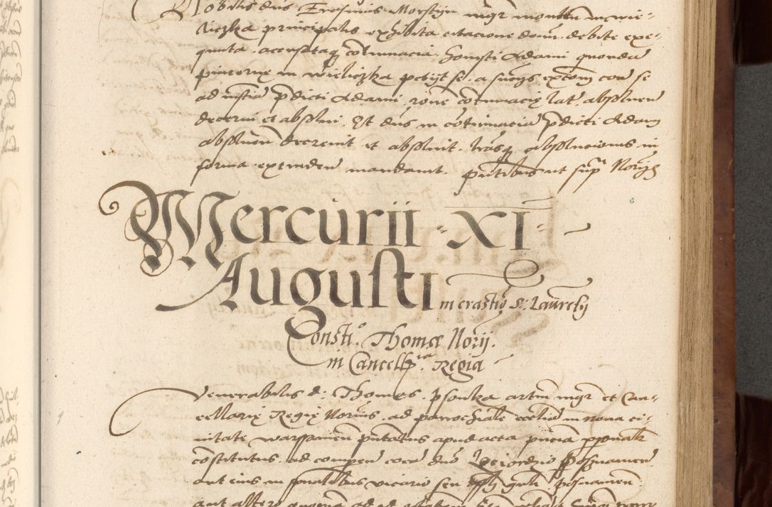 Zdjęcie nr 263 dla obiektu archiwalnego: Acta actorum causarum, sentenciarum, obligationum et mandatorum coram reverendo patre domino Petro Porembski preposito Osswieczimensi, canonico et officiali generali Cracoviensi ad annum Domini millesimum quingentesimum quadrogesimum sextum, cuius inditio est quarta, pontificatus sanctissimi in Christo patris et domini nostri domini Pauli divina providencia papae tercii, anno ipsius duodecimo, a die ac mense infrascriptis feliciter inchoantur