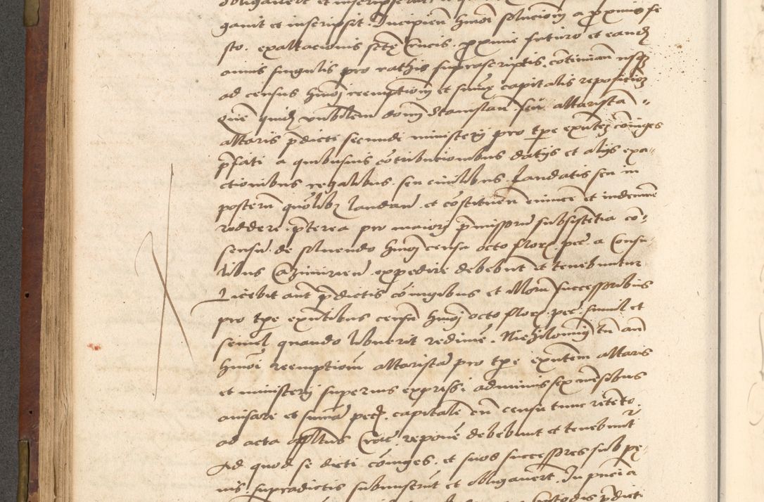 Zdjęcie nr 256 dla obiektu archiwalnego: Acta actorum causarum, sentenciarum, obligationum et mandatorum coram reverendo patre domino Petro Porembski preposito Osswieczimensi, canonico et officiali generali Cracoviensi ad annum Domini millesimum quingentesimum quadrogesimum sextum, cuius inditio est quarta, pontificatus sanctissimi in Christo patris et domini nostri domini Pauli divina providencia papae tercii, anno ipsius duodecimo, a die ac mense infrascriptis feliciter inchoantur