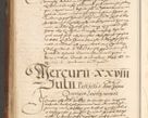 Zdjęcie nr 244 dla obiektu archiwalnego: Acta actorum causarum, sentenciarum, obligationum et mandatorum coram reverendo patre domino Petro Porembski preposito Osswieczimensi, canonico et officiali generali Cracoviensi ad annum Domini millesimum quingentesimum quadrogesimum sextum, cuius inditio est quarta, pontificatus sanctissimi in Christo patris et domini nostri domini Pauli divina providencia papae tercii, anno ipsius duodecimo, a die ac mense infrascriptis feliciter inchoantur