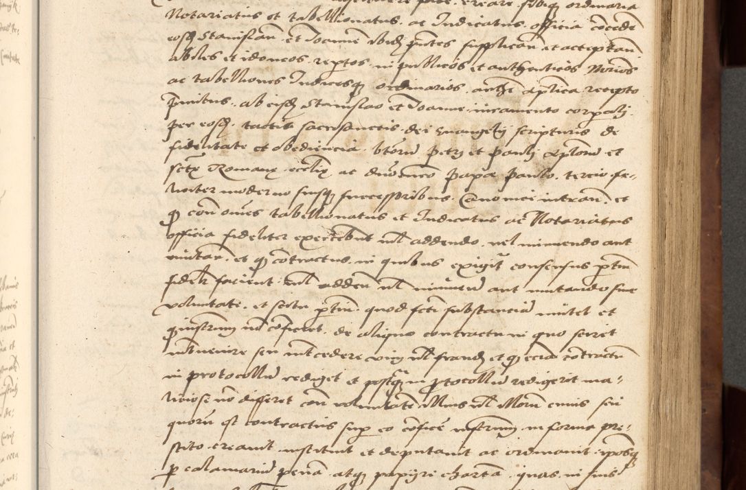 Zdjęcie nr 227 dla obiektu archiwalnego: Acta actorum causarum, sentenciarum, obligationum et mandatorum coram reverendo patre domino Petro Porembski preposito Osswieczimensi, canonico et officiali generali Cracoviensi ad annum Domini millesimum quingentesimum quadrogesimum sextum, cuius inditio est quarta, pontificatus sanctissimi in Christo patris et domini nostri domini Pauli divina providencia papae tercii, anno ipsius duodecimo, a die ac mense infrascriptis feliciter inchoantur