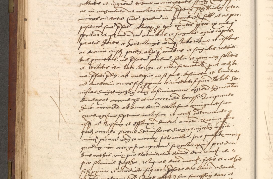 Zdjęcie nr 224 dla obiektu archiwalnego: Acta actorum causarum, sentenciarum, obligationum et mandatorum coram reverendo patre domino Petro Porembski preposito Osswieczimensi, canonico et officiali generali Cracoviensi ad annum Domini millesimum quingentesimum quadrogesimum sextum, cuius inditio est quarta, pontificatus sanctissimi in Christo patris et domini nostri domini Pauli divina providencia papae tercii, anno ipsius duodecimo, a die ac mense infrascriptis feliciter inchoantur