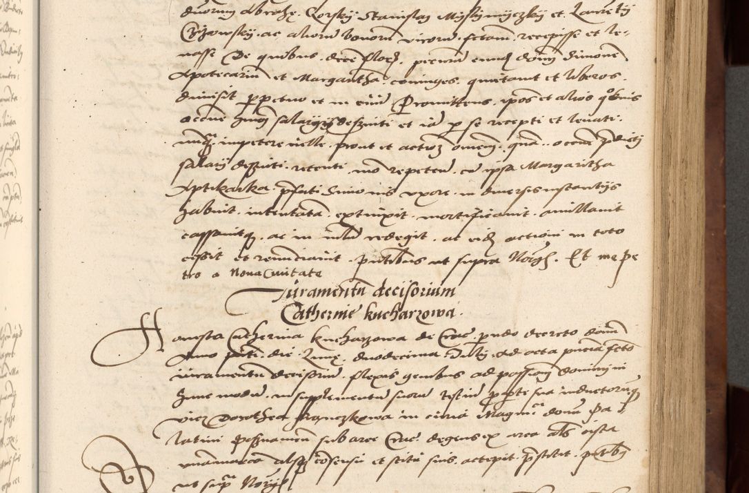 Zdjęcie nr 223 dla obiektu archiwalnego: Acta actorum causarum, sentenciarum, obligationum et mandatorum coram reverendo patre domino Petro Porembski preposito Osswieczimensi, canonico et officiali generali Cracoviensi ad annum Domini millesimum quingentesimum quadrogesimum sextum, cuius inditio est quarta, pontificatus sanctissimi in Christo patris et domini nostri domini Pauli divina providencia papae tercii, anno ipsius duodecimo, a die ac mense infrascriptis feliciter inchoantur