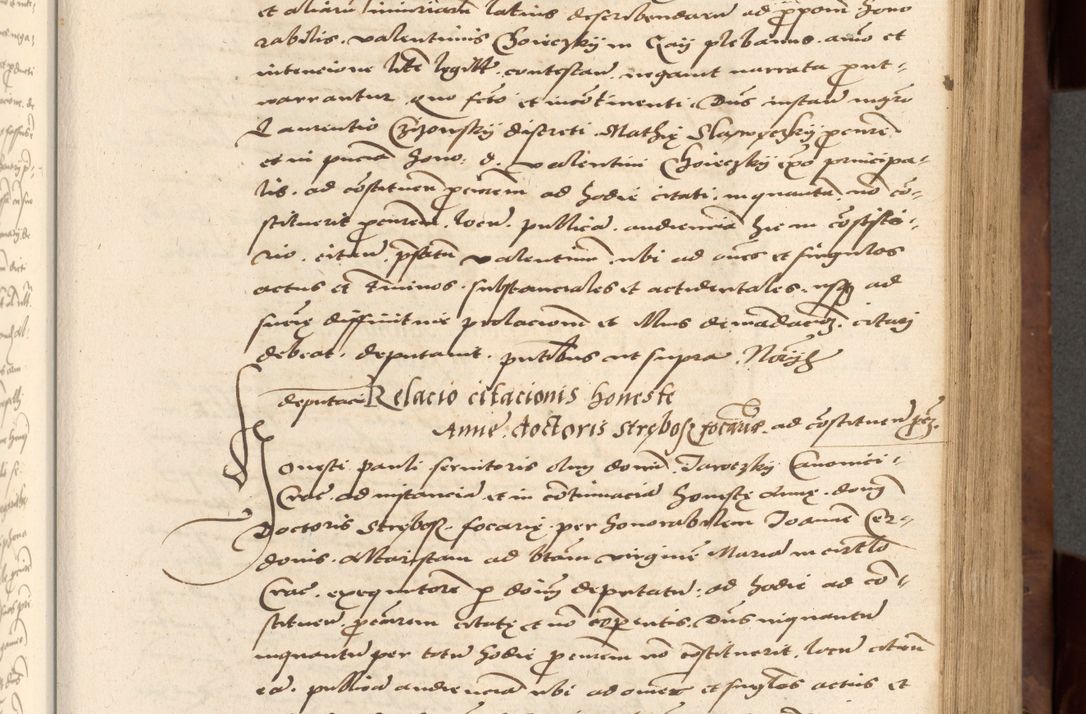 Zdjęcie nr 219 dla obiektu archiwalnego: Acta actorum causarum, sentenciarum, obligationum et mandatorum coram reverendo patre domino Petro Porembski preposito Osswieczimensi, canonico et officiali generali Cracoviensi ad annum Domini millesimum quingentesimum quadrogesimum sextum, cuius inditio est quarta, pontificatus sanctissimi in Christo patris et domini nostri domini Pauli divina providencia papae tercii, anno ipsius duodecimo, a die ac mense infrascriptis feliciter inchoantur