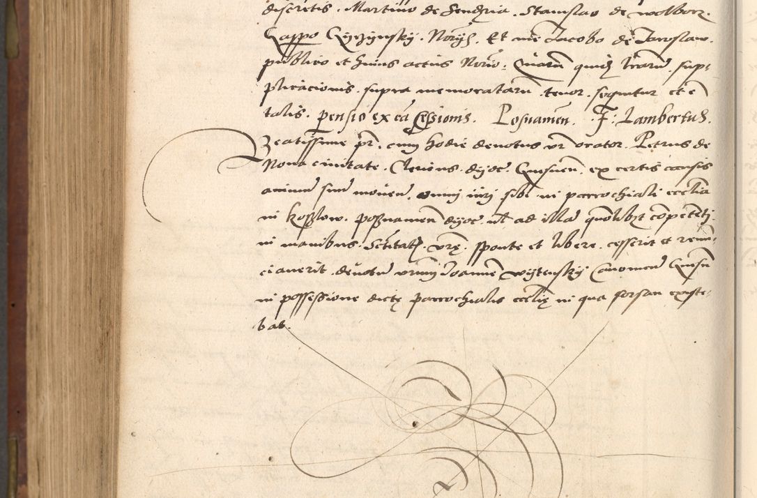 Zdjęcie nr 710 dla obiektu archiwalnego: Acta actorum causarum, sentenciarum, obligationum et mandatorum coram reverendo patre domino Petro Porembski preposito Osswieczimensi, canonico et officiali generali Cracoviensi ad annum Domini millesimum quingentesimum quadrogesimum sextum, cuius inditio est quarta, pontificatus sanctissimi in Christo patris et domini nostri domini Pauli divina providencia papae tercii, anno ipsius duodecimo, a die ac mense infrascriptis feliciter inchoantur