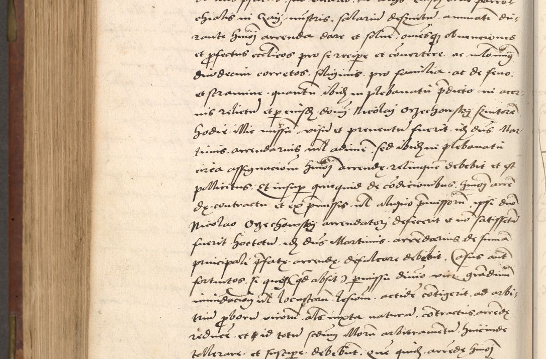 Zdjęcie nr 708 dla obiektu archiwalnego: Acta actorum causarum, sentenciarum, obligationum et mandatorum coram reverendo patre domino Petro Porembski preposito Osswieczimensi, canonico et officiali generali Cracoviensi ad annum Domini millesimum quingentesimum quadrogesimum sextum, cuius inditio est quarta, pontificatus sanctissimi in Christo patris et domini nostri domini Pauli divina providencia papae tercii, anno ipsius duodecimo, a die ac mense infrascriptis feliciter inchoantur