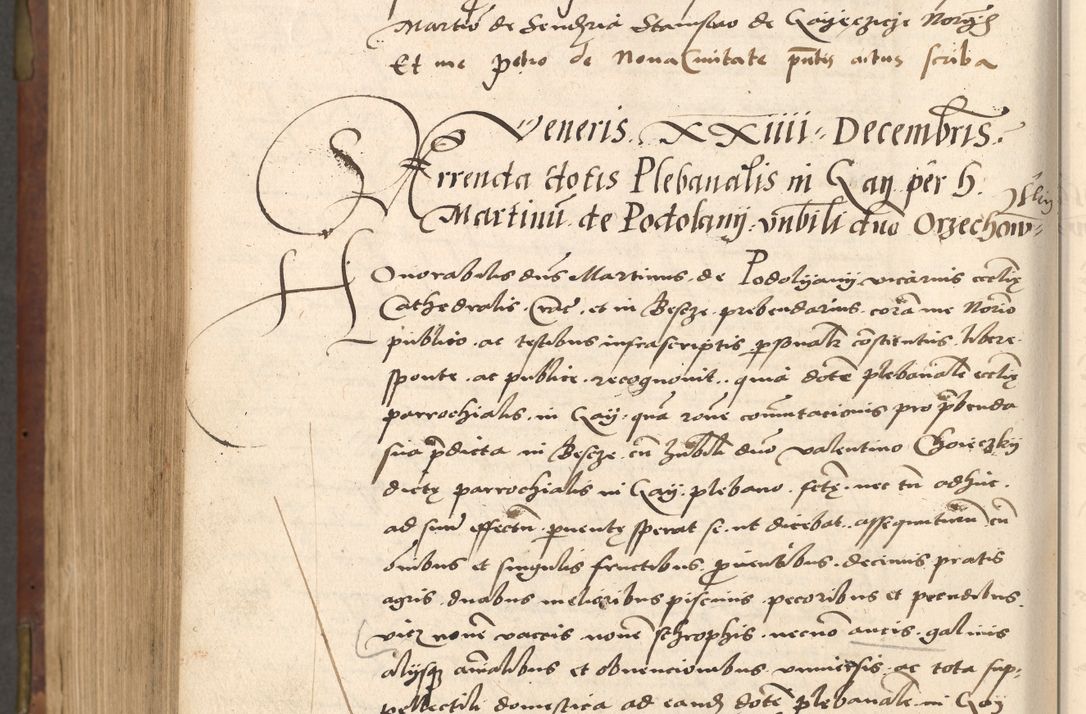 Zdjęcie nr 706 dla obiektu archiwalnego: Acta actorum causarum, sentenciarum, obligationum et mandatorum coram reverendo patre domino Petro Porembski preposito Osswieczimensi, canonico et officiali generali Cracoviensi ad annum Domini millesimum quingentesimum quadrogesimum sextum, cuius inditio est quarta, pontificatus sanctissimi in Christo patris et domini nostri domini Pauli divina providencia papae tercii, anno ipsius duodecimo, a die ac mense infrascriptis feliciter inchoantur