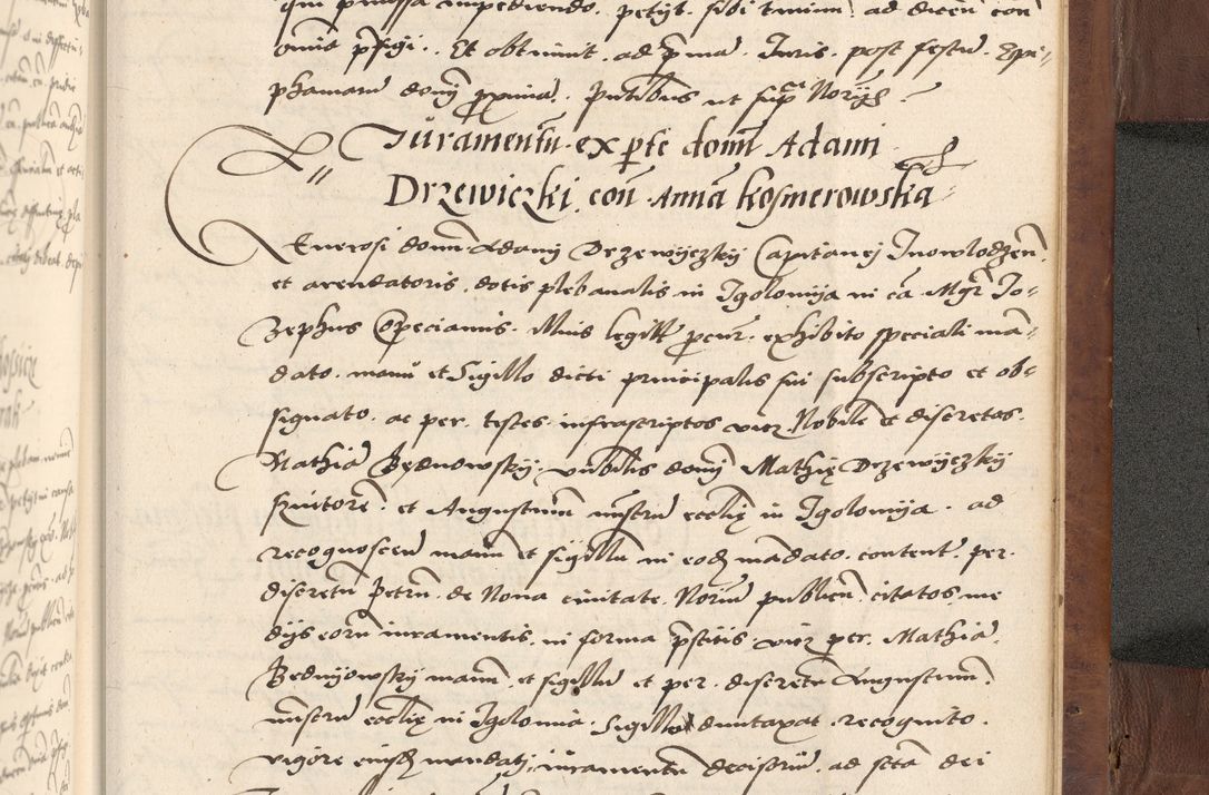 Zdjęcie nr 697 dla obiektu archiwalnego: Acta actorum causarum, sentenciarum, obligationum et mandatorum coram reverendo patre domino Petro Porembski preposito Osswieczimensi, canonico et officiali generali Cracoviensi ad annum Domini millesimum quingentesimum quadrogesimum sextum, cuius inditio est quarta, pontificatus sanctissimi in Christo patris et domini nostri domini Pauli divina providencia papae tercii, anno ipsius duodecimo, a die ac mense infrascriptis feliciter inchoantur