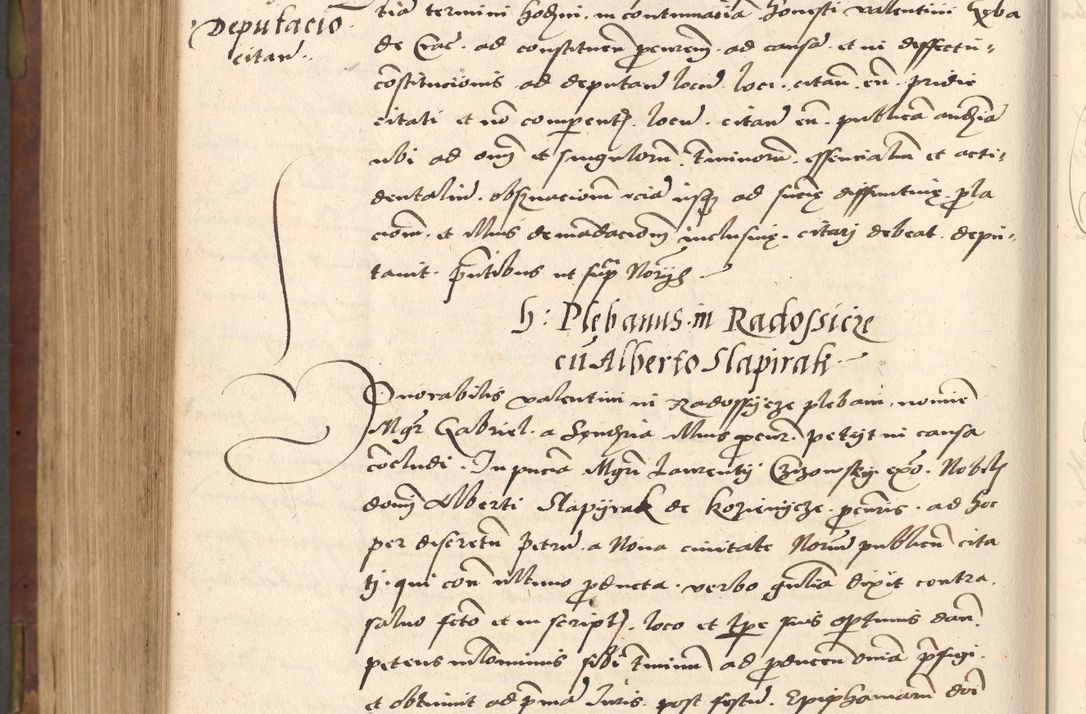 Zdjęcie nr 696 dla obiektu archiwalnego: Acta actorum causarum, sentenciarum, obligationum et mandatorum coram reverendo patre domino Petro Porembski preposito Osswieczimensi, canonico et officiali generali Cracoviensi ad annum Domini millesimum quingentesimum quadrogesimum sextum, cuius inditio est quarta, pontificatus sanctissimi in Christo patris et domini nostri domini Pauli divina providencia papae tercii, anno ipsius duodecimo, a die ac mense infrascriptis feliciter inchoantur