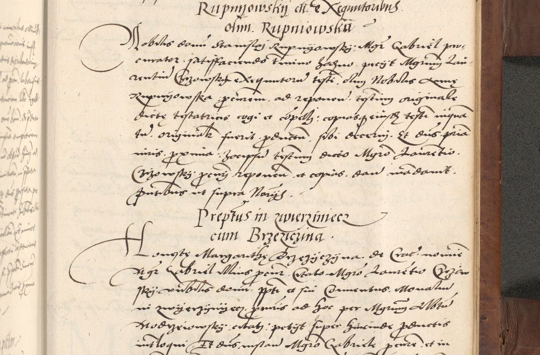 Zdjęcie nr 689 dla obiektu archiwalnego: Acta actorum causarum, sentenciarum, obligationum et mandatorum coram reverendo patre domino Petro Porembski preposito Osswieczimensi, canonico et officiali generali Cracoviensi ad annum Domini millesimum quingentesimum quadrogesimum sextum, cuius inditio est quarta, pontificatus sanctissimi in Christo patris et domini nostri domini Pauli divina providencia papae tercii, anno ipsius duodecimo, a die ac mense infrascriptis feliciter inchoantur