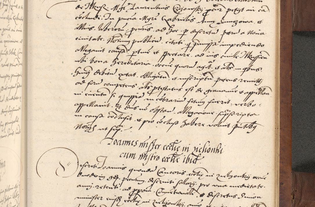 Zdjęcie nr 687 dla obiektu archiwalnego: Acta actorum causarum, sentenciarum, obligationum et mandatorum coram reverendo patre domino Petro Porembski preposito Osswieczimensi, canonico et officiali generali Cracoviensi ad annum Domini millesimum quingentesimum quadrogesimum sextum, cuius inditio est quarta, pontificatus sanctissimi in Christo patris et domini nostri domini Pauli divina providencia papae tercii, anno ipsius duodecimo, a die ac mense infrascriptis feliciter inchoantur