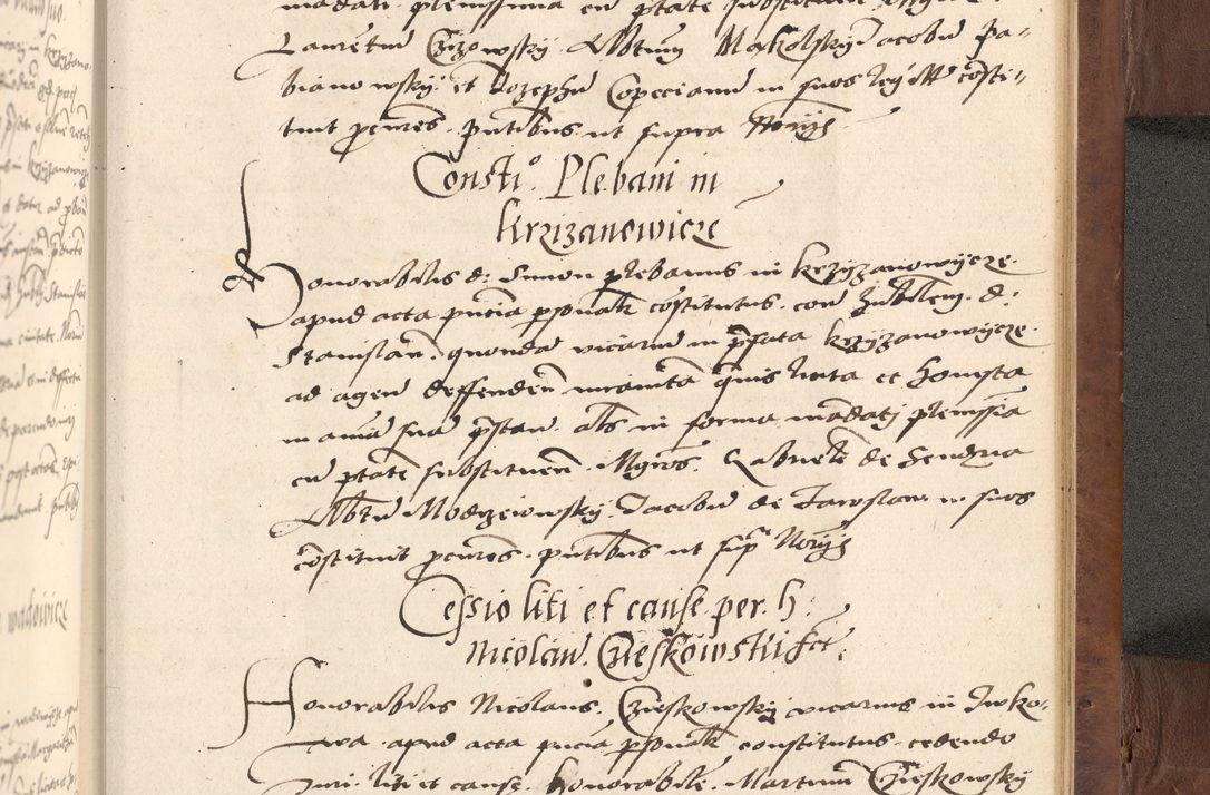 Zdjęcie nr 683 dla obiektu archiwalnego: Acta actorum causarum, sentenciarum, obligationum et mandatorum coram reverendo patre domino Petro Porembski preposito Osswieczimensi, canonico et officiali generali Cracoviensi ad annum Domini millesimum quingentesimum quadrogesimum sextum, cuius inditio est quarta, pontificatus sanctissimi in Christo patris et domini nostri domini Pauli divina providencia papae tercii, anno ipsius duodecimo, a die ac mense infrascriptis feliciter inchoantur