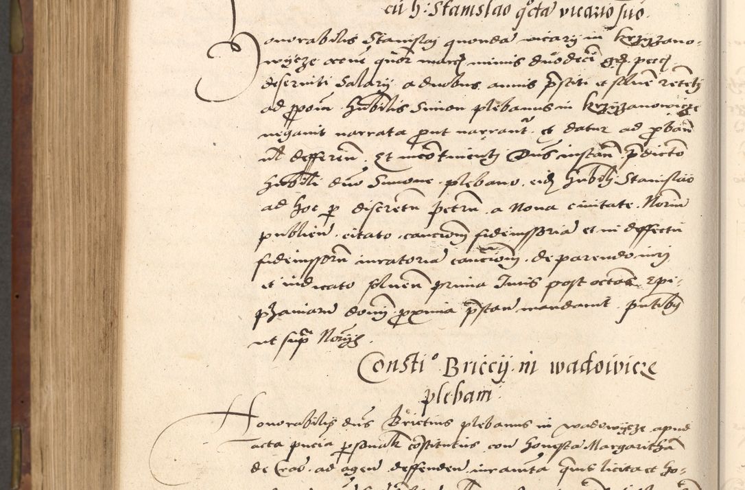 Zdjęcie nr 682 dla obiektu archiwalnego: Acta actorum causarum, sentenciarum, obligationum et mandatorum coram reverendo patre domino Petro Porembski preposito Osswieczimensi, canonico et officiali generali Cracoviensi ad annum Domini millesimum quingentesimum quadrogesimum sextum, cuius inditio est quarta, pontificatus sanctissimi in Christo patris et domini nostri domini Pauli divina providencia papae tercii, anno ipsius duodecimo, a die ac mense infrascriptis feliciter inchoantur