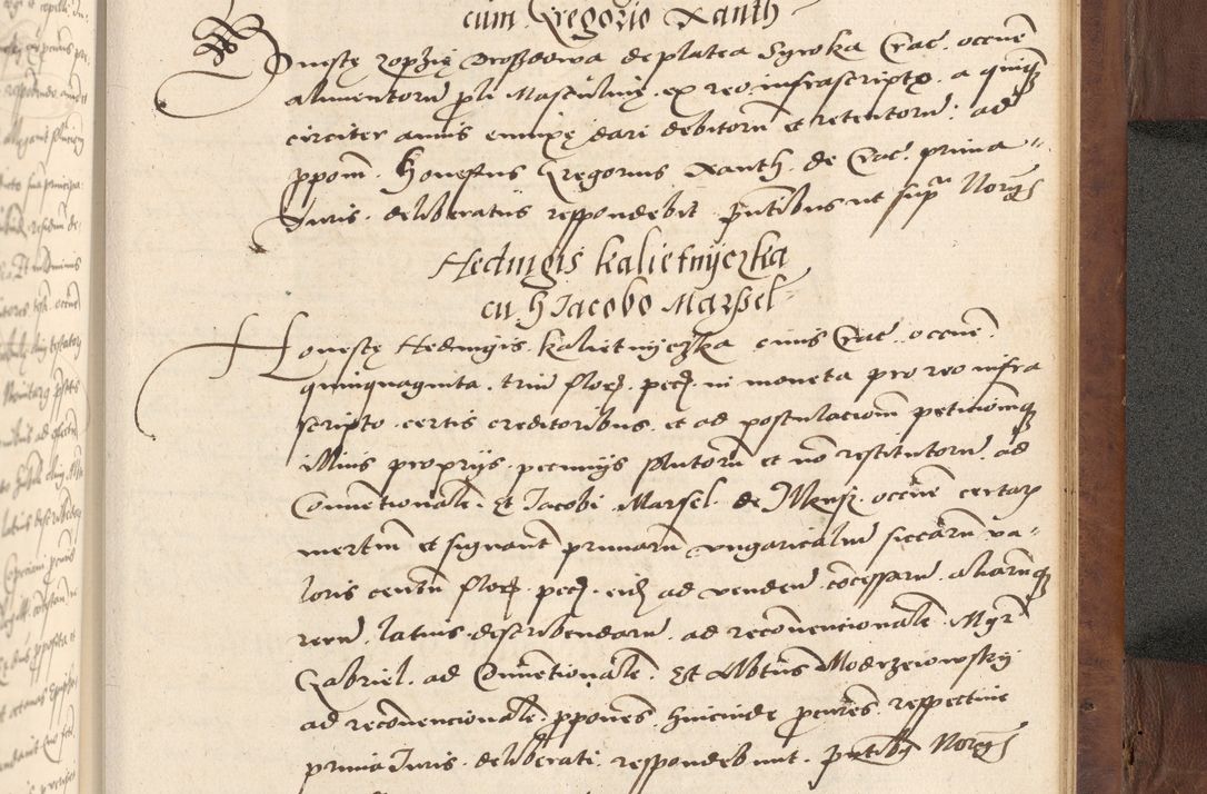 Zdjęcie nr 675 dla obiektu archiwalnego: Acta actorum causarum, sentenciarum, obligationum et mandatorum coram reverendo patre domino Petro Porembski preposito Osswieczimensi, canonico et officiali generali Cracoviensi ad annum Domini millesimum quingentesimum quadrogesimum sextum, cuius inditio est quarta, pontificatus sanctissimi in Christo patris et domini nostri domini Pauli divina providencia papae tercii, anno ipsius duodecimo, a die ac mense infrascriptis feliciter inchoantur