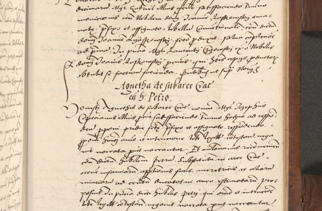 Zdjęcie nr 671 dla obiektu archiwalnego: Acta actorum causarum, sentenciarum, obligationum et mandatorum coram reverendo patre domino Petro Porembski preposito Osswieczimensi, canonico et officiali generali Cracoviensi ad annum Domini millesimum quingentesimum quadrogesimum sextum, cuius inditio est quarta, pontificatus sanctissimi in Christo patris et domini nostri domini Pauli divina providencia papae tercii, anno ipsius duodecimo, a die ac mense infrascriptis feliciter inchoantur
