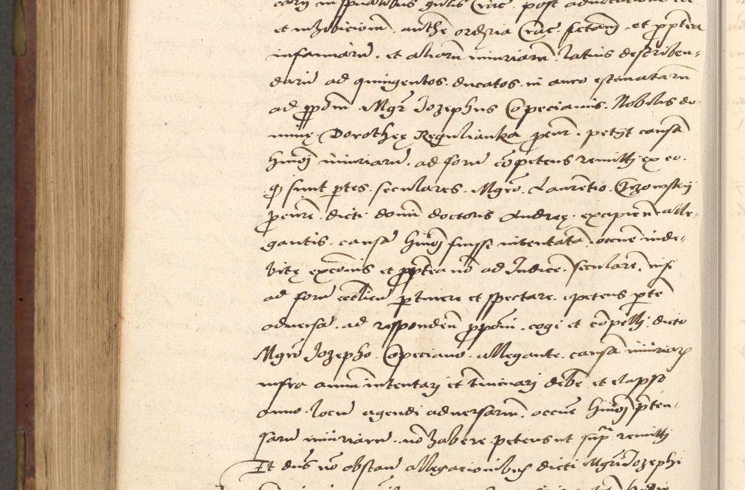 Zdjęcie nr 670 dla obiektu archiwalnego: Acta actorum causarum, sentenciarum, obligationum et mandatorum coram reverendo patre domino Petro Porembski preposito Osswieczimensi, canonico et officiali generali Cracoviensi ad annum Domini millesimum quingentesimum quadrogesimum sextum, cuius inditio est quarta, pontificatus sanctissimi in Christo patris et domini nostri domini Pauli divina providencia papae tercii, anno ipsius duodecimo, a die ac mense infrascriptis feliciter inchoantur