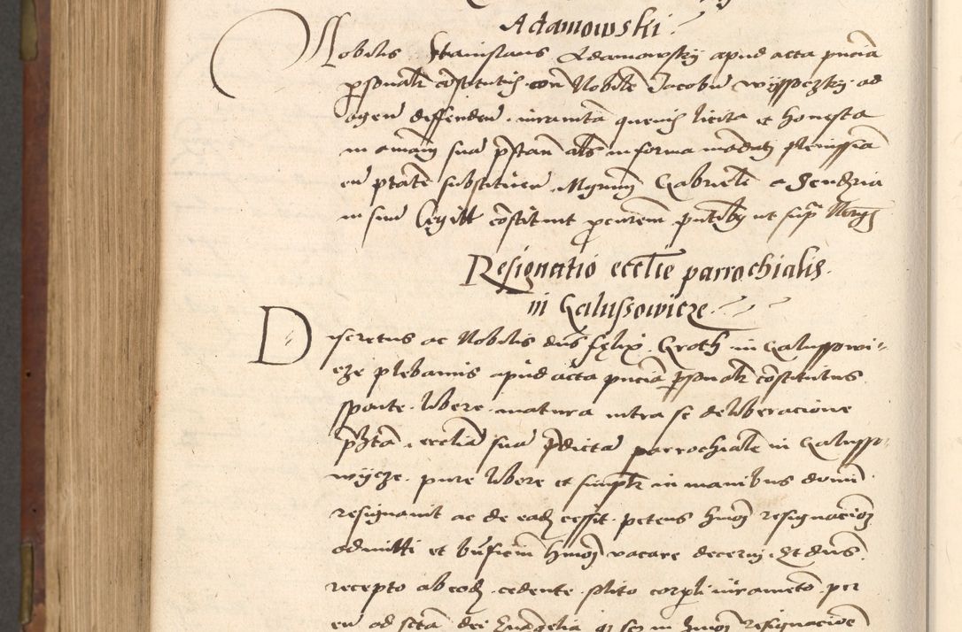 Zdjęcie nr 668 dla obiektu archiwalnego: Acta actorum causarum, sentenciarum, obligationum et mandatorum coram reverendo patre domino Petro Porembski preposito Osswieczimensi, canonico et officiali generali Cracoviensi ad annum Domini millesimum quingentesimum quadrogesimum sextum, cuius inditio est quarta, pontificatus sanctissimi in Christo patris et domini nostri domini Pauli divina providencia papae tercii, anno ipsius duodecimo, a die ac mense infrascriptis feliciter inchoantur