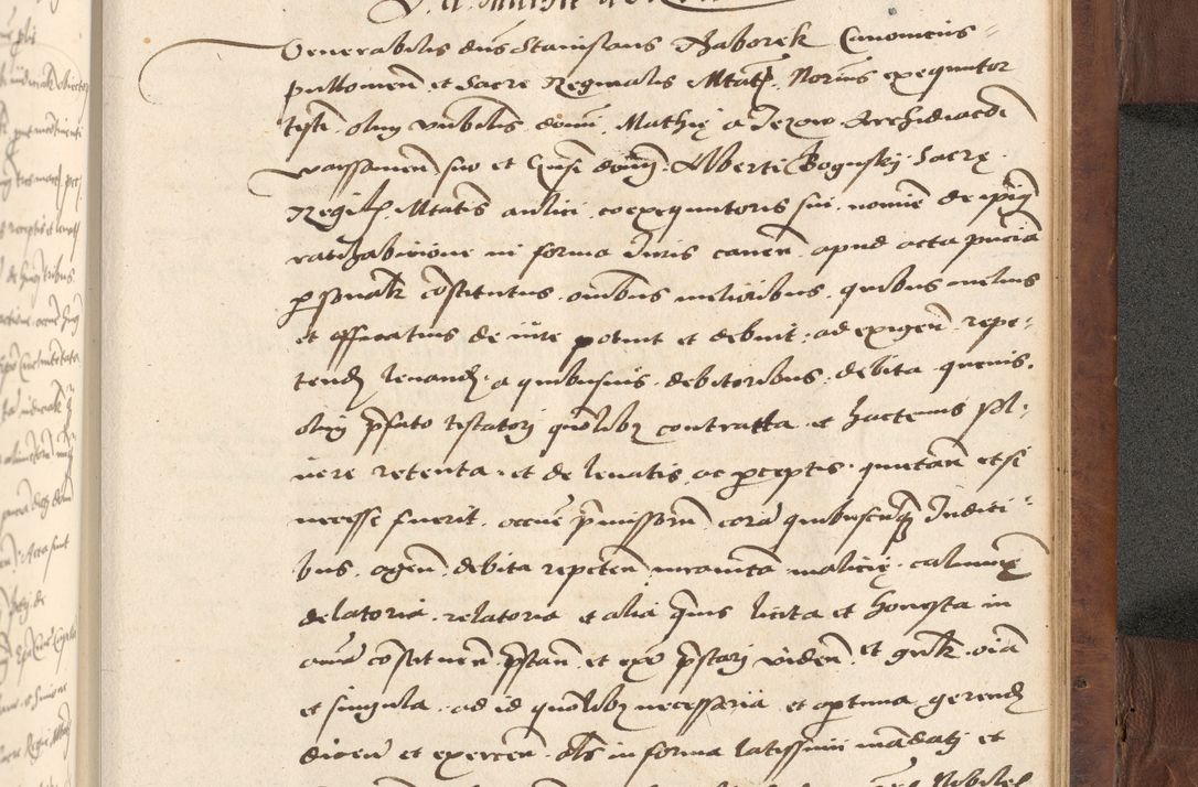 Zdjęcie nr 667 dla obiektu archiwalnego: Acta actorum causarum, sentenciarum, obligationum et mandatorum coram reverendo patre domino Petro Porembski preposito Osswieczimensi, canonico et officiali generali Cracoviensi ad annum Domini millesimum quingentesimum quadrogesimum sextum, cuius inditio est quarta, pontificatus sanctissimi in Christo patris et domini nostri domini Pauli divina providencia papae tercii, anno ipsius duodecimo, a die ac mense infrascriptis feliciter inchoantur