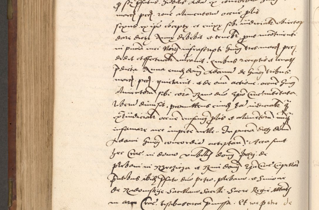 Zdjęcie nr 666 dla obiektu archiwalnego: Acta actorum causarum, sentenciarum, obligationum et mandatorum coram reverendo patre domino Petro Porembski preposito Osswieczimensi, canonico et officiali generali Cracoviensi ad annum Domini millesimum quingentesimum quadrogesimum sextum, cuius inditio est quarta, pontificatus sanctissimi in Christo patris et domini nostri domini Pauli divina providencia papae tercii, anno ipsius duodecimo, a die ac mense infrascriptis feliciter inchoantur