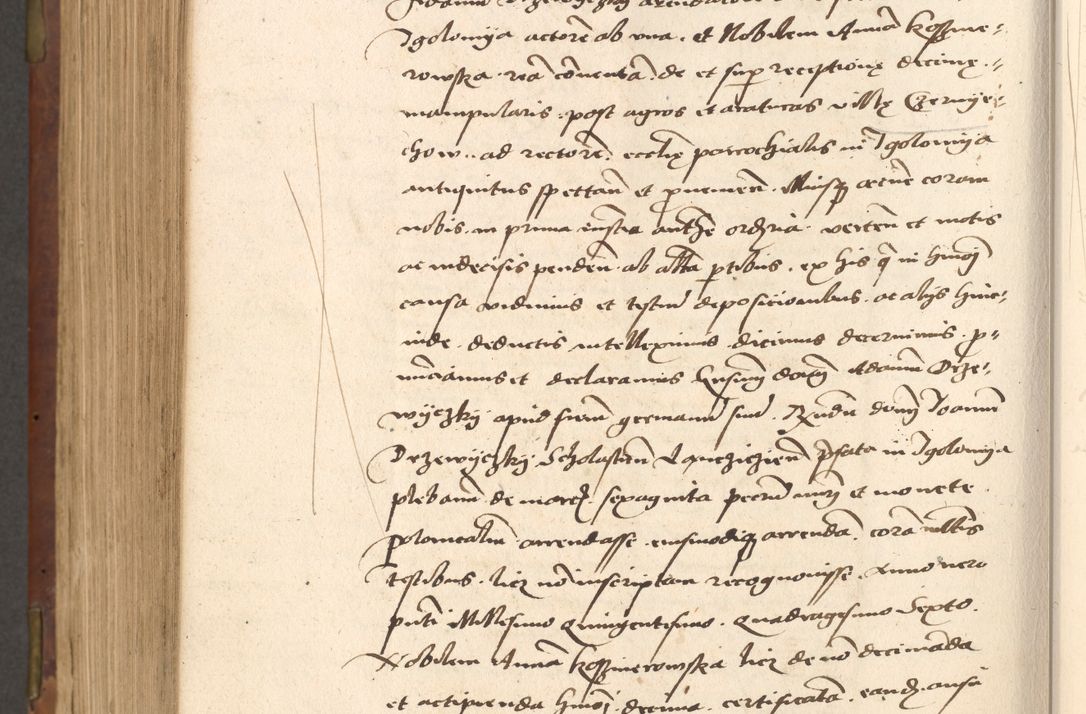 Zdjęcie nr 664 dla obiektu archiwalnego: Acta actorum causarum, sentenciarum, obligationum et mandatorum coram reverendo patre domino Petro Porembski preposito Osswieczimensi, canonico et officiali generali Cracoviensi ad annum Domini millesimum quingentesimum quadrogesimum sextum, cuius inditio est quarta, pontificatus sanctissimi in Christo patris et domini nostri domini Pauli divina providencia papae tercii, anno ipsius duodecimo, a die ac mense infrascriptis feliciter inchoantur