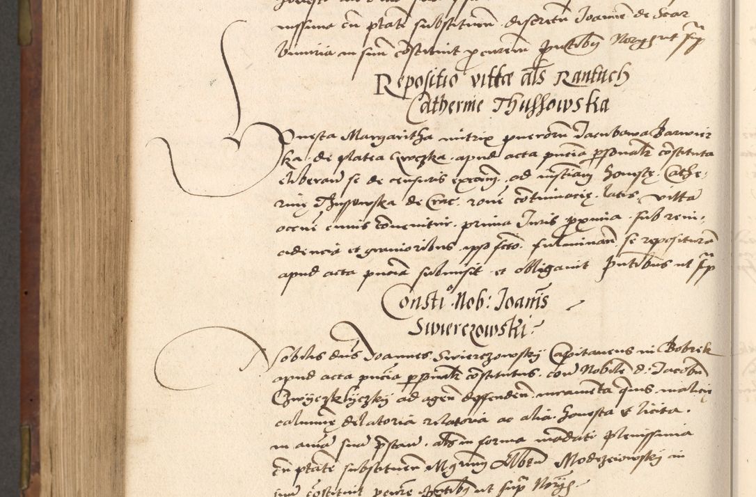 Zdjęcie nr 662 dla obiektu archiwalnego: Acta actorum causarum, sentenciarum, obligationum et mandatorum coram reverendo patre domino Petro Porembski preposito Osswieczimensi, canonico et officiali generali Cracoviensi ad annum Domini millesimum quingentesimum quadrogesimum sextum, cuius inditio est quarta, pontificatus sanctissimi in Christo patris et domini nostri domini Pauli divina providencia papae tercii, anno ipsius duodecimo, a die ac mense infrascriptis feliciter inchoantur