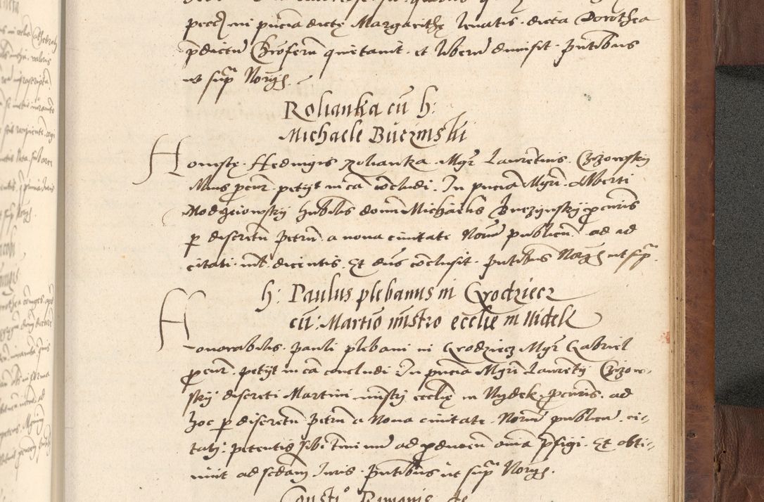 Zdjęcie nr 661 dla obiektu archiwalnego: Acta actorum causarum, sentenciarum, obligationum et mandatorum coram reverendo patre domino Petro Porembski preposito Osswieczimensi, canonico et officiali generali Cracoviensi ad annum Domini millesimum quingentesimum quadrogesimum sextum, cuius inditio est quarta, pontificatus sanctissimi in Christo patris et domini nostri domini Pauli divina providencia papae tercii, anno ipsius duodecimo, a die ac mense infrascriptis feliciter inchoantur