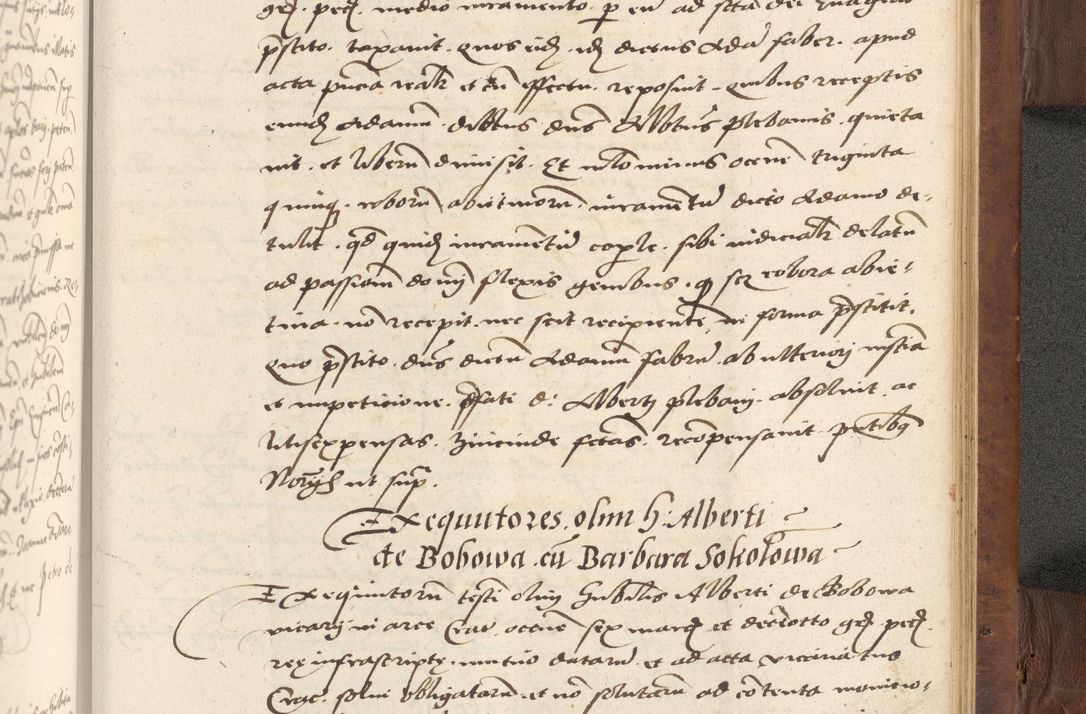 Zdjęcie nr 659 dla obiektu archiwalnego: Acta actorum causarum, sentenciarum, obligationum et mandatorum coram reverendo patre domino Petro Porembski preposito Osswieczimensi, canonico et officiali generali Cracoviensi ad annum Domini millesimum quingentesimum quadrogesimum sextum, cuius inditio est quarta, pontificatus sanctissimi in Christo patris et domini nostri domini Pauli divina providencia papae tercii, anno ipsius duodecimo, a die ac mense infrascriptis feliciter inchoantur