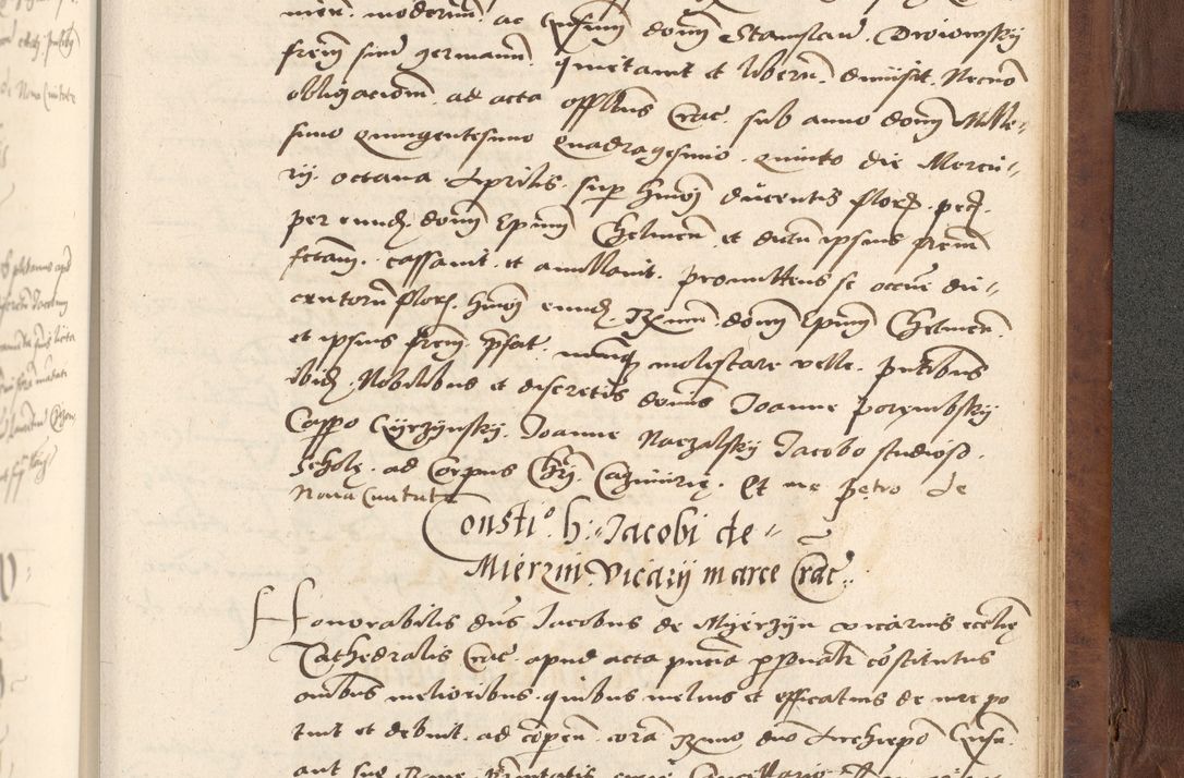 Zdjęcie nr 657 dla obiektu archiwalnego: Acta actorum causarum, sentenciarum, obligationum et mandatorum coram reverendo patre domino Petro Porembski preposito Osswieczimensi, canonico et officiali generali Cracoviensi ad annum Domini millesimum quingentesimum quadrogesimum sextum, cuius inditio est quarta, pontificatus sanctissimi in Christo patris et domini nostri domini Pauli divina providencia papae tercii, anno ipsius duodecimo, a die ac mense infrascriptis feliciter inchoantur