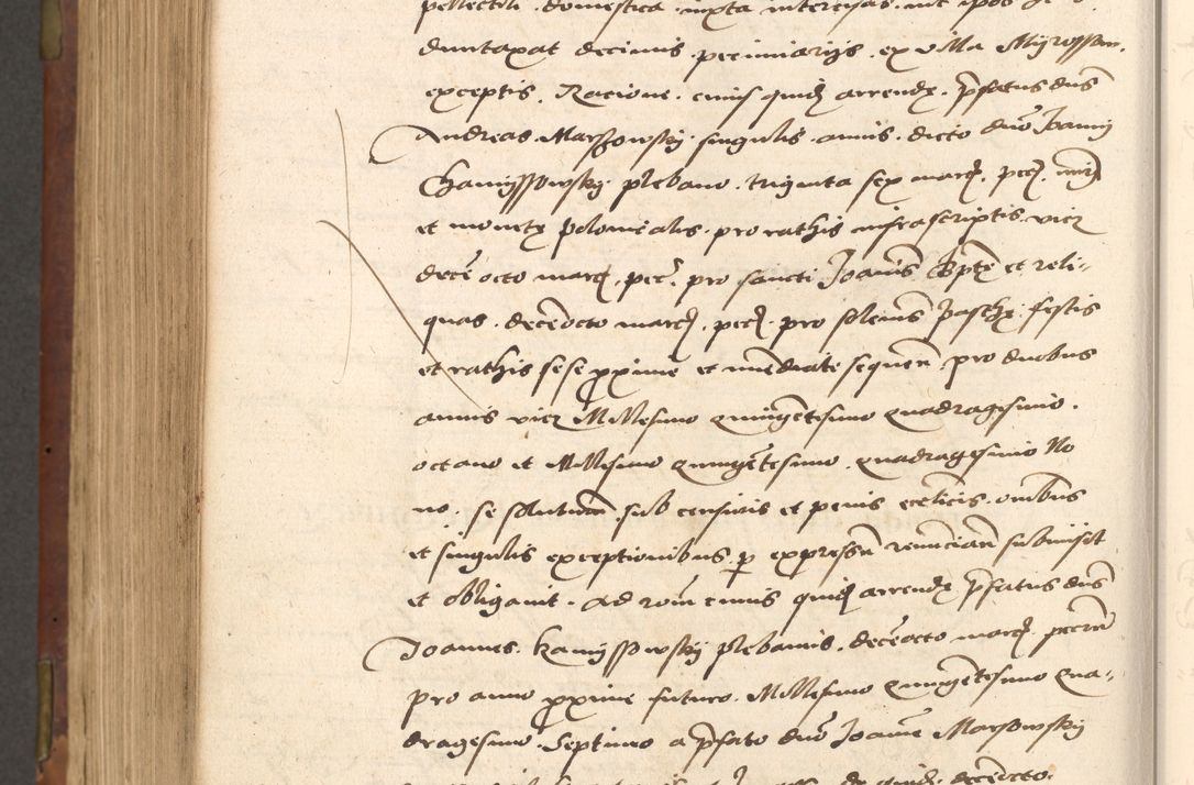 Zdjęcie nr 654 dla obiektu archiwalnego: Acta actorum causarum, sentenciarum, obligationum et mandatorum coram reverendo patre domino Petro Porembski preposito Osswieczimensi, canonico et officiali generali Cracoviensi ad annum Domini millesimum quingentesimum quadrogesimum sextum, cuius inditio est quarta, pontificatus sanctissimi in Christo patris et domini nostri domini Pauli divina providencia papae tercii, anno ipsius duodecimo, a die ac mense infrascriptis feliciter inchoantur
