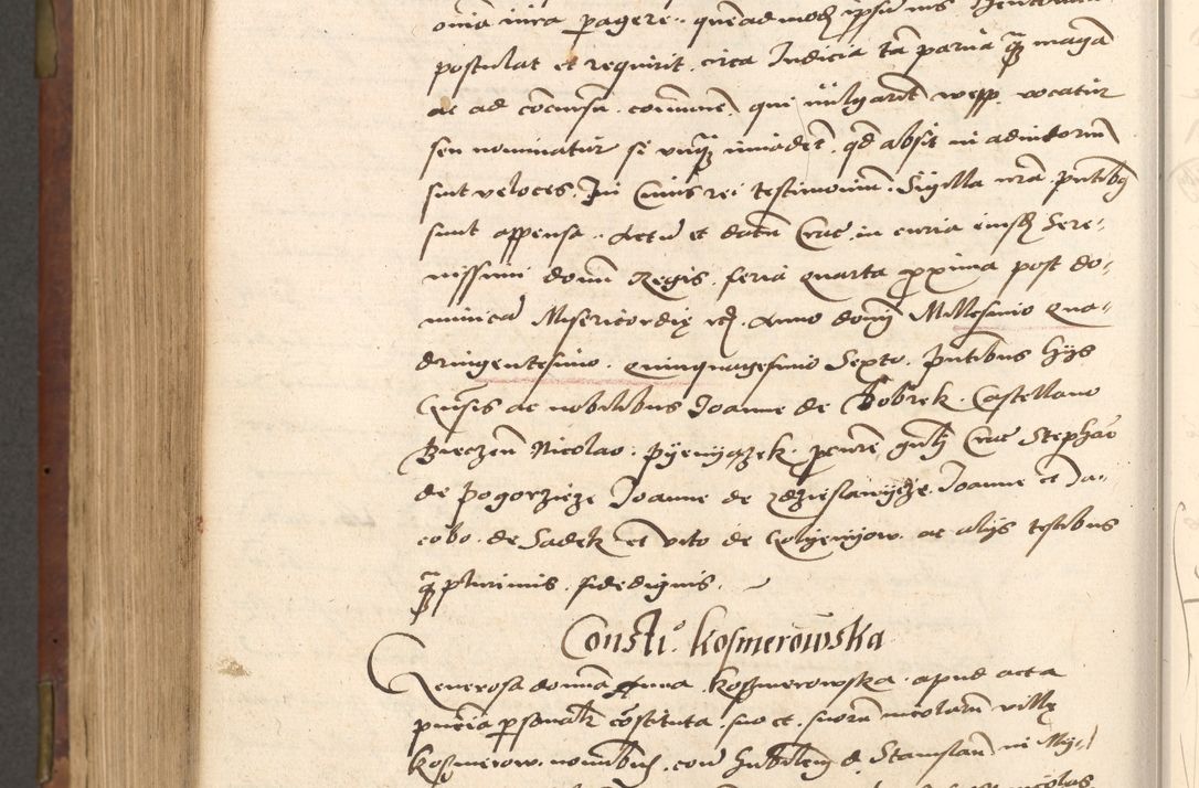 Zdjęcie nr 652 dla obiektu archiwalnego: Acta actorum causarum, sentenciarum, obligationum et mandatorum coram reverendo patre domino Petro Porembski preposito Osswieczimensi, canonico et officiali generali Cracoviensi ad annum Domini millesimum quingentesimum quadrogesimum sextum, cuius inditio est quarta, pontificatus sanctissimi in Christo patris et domini nostri domini Pauli divina providencia papae tercii, anno ipsius duodecimo, a die ac mense infrascriptis feliciter inchoantur