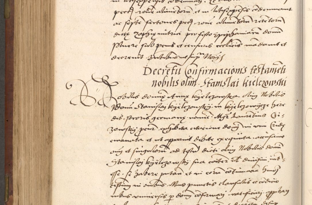 Zdjęcie nr 644 dla obiektu archiwalnego: Acta actorum causarum, sentenciarum, obligationum et mandatorum coram reverendo patre domino Petro Porembski preposito Osswieczimensi, canonico et officiali generali Cracoviensi ad annum Domini millesimum quingentesimum quadrogesimum sextum, cuius inditio est quarta, pontificatus sanctissimi in Christo patris et domini nostri domini Pauli divina providencia papae tercii, anno ipsius duodecimo, a die ac mense infrascriptis feliciter inchoantur