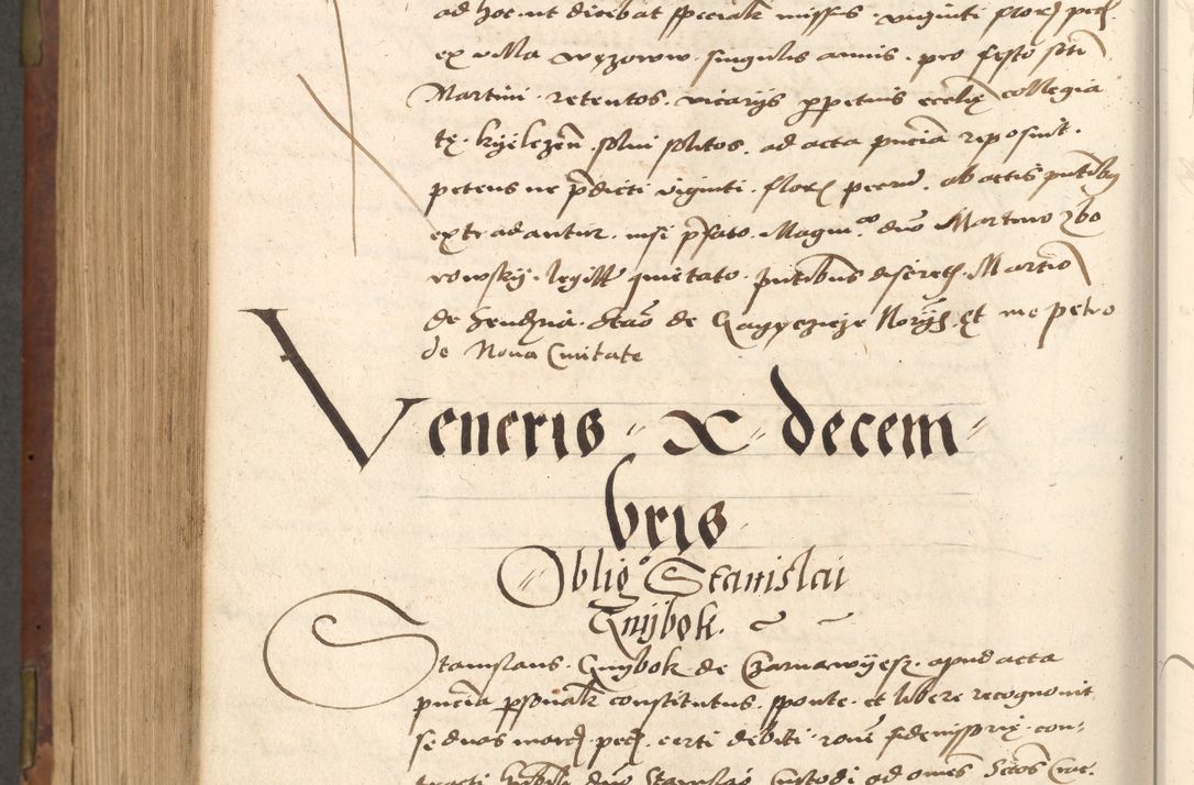 Zdjęcie nr 638 dla obiektu archiwalnego: Acta actorum causarum, sentenciarum, obligationum et mandatorum coram reverendo patre domino Petro Porembski preposito Osswieczimensi, canonico et officiali generali Cracoviensi ad annum Domini millesimum quingentesimum quadrogesimum sextum, cuius inditio est quarta, pontificatus sanctissimi in Christo patris et domini nostri domini Pauli divina providencia papae tercii, anno ipsius duodecimo, a die ac mense infrascriptis feliciter inchoantur