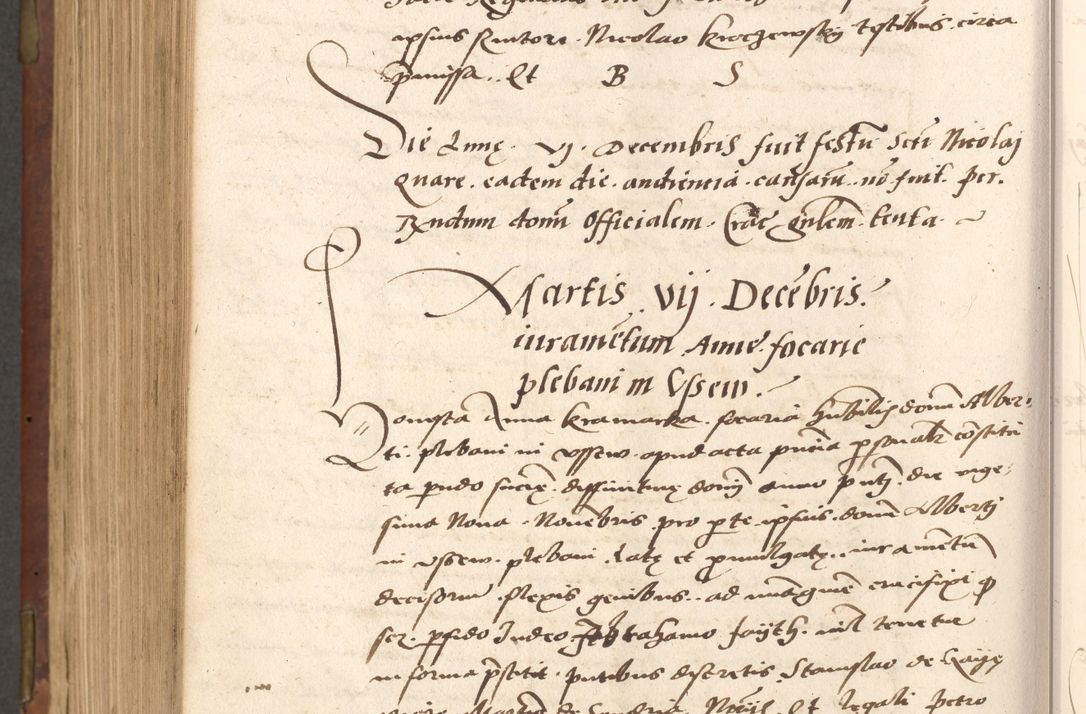 Zdjęcie nr 636 dla obiektu archiwalnego: Acta actorum causarum, sentenciarum, obligationum et mandatorum coram reverendo patre domino Petro Porembski preposito Osswieczimensi, canonico et officiali generali Cracoviensi ad annum Domini millesimum quingentesimum quadrogesimum sextum, cuius inditio est quarta, pontificatus sanctissimi in Christo patris et domini nostri domini Pauli divina providencia papae tercii, anno ipsius duodecimo, a die ac mense infrascriptis feliciter inchoantur