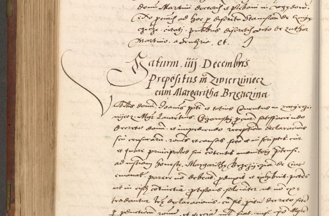 Zdjęcie nr 634 dla obiektu archiwalnego: Acta actorum causarum, sentenciarum, obligationum et mandatorum coram reverendo patre domino Petro Porembski preposito Osswieczimensi, canonico et officiali generali Cracoviensi ad annum Domini millesimum quingentesimum quadrogesimum sextum, cuius inditio est quarta, pontificatus sanctissimi in Christo patris et domini nostri domini Pauli divina providencia papae tercii, anno ipsius duodecimo, a die ac mense infrascriptis feliciter inchoantur