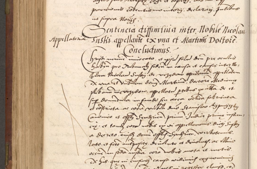 Zdjęcie nr 632 dla obiektu archiwalnego: Acta actorum causarum, sentenciarum, obligationum et mandatorum coram reverendo patre domino Petro Porembski preposito Osswieczimensi, canonico et officiali generali Cracoviensi ad annum Domini millesimum quingentesimum quadrogesimum sextum, cuius inditio est quarta, pontificatus sanctissimi in Christo patris et domini nostri domini Pauli divina providencia papae tercii, anno ipsius duodecimo, a die ac mense infrascriptis feliciter inchoantur