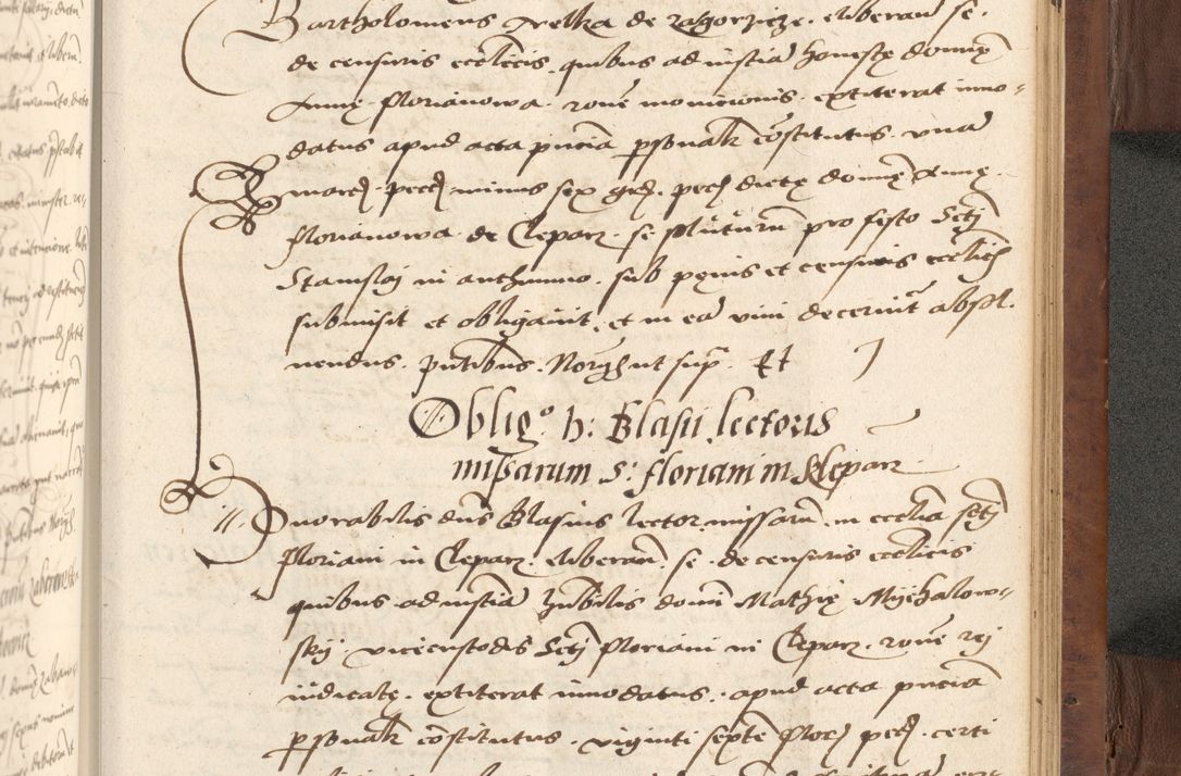 Zdjęcie nr 629 dla obiektu archiwalnego: Acta actorum causarum, sentenciarum, obligationum et mandatorum coram reverendo patre domino Petro Porembski preposito Osswieczimensi, canonico et officiali generali Cracoviensi ad annum Domini millesimum quingentesimum quadrogesimum sextum, cuius inditio est quarta, pontificatus sanctissimi in Christo patris et domini nostri domini Pauli divina providencia papae tercii, anno ipsius duodecimo, a die ac mense infrascriptis feliciter inchoantur