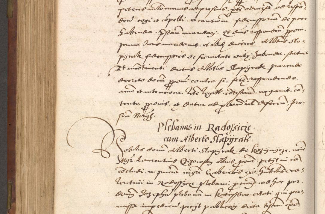 Zdjęcie nr 626 dla obiektu archiwalnego: Acta actorum causarum, sentenciarum, obligationum et mandatorum coram reverendo patre domino Petro Porembski preposito Osswieczimensi, canonico et officiali generali Cracoviensi ad annum Domini millesimum quingentesimum quadrogesimum sextum, cuius inditio est quarta, pontificatus sanctissimi in Christo patris et domini nostri domini Pauli divina providencia papae tercii, anno ipsius duodecimo, a die ac mense infrascriptis feliciter inchoantur