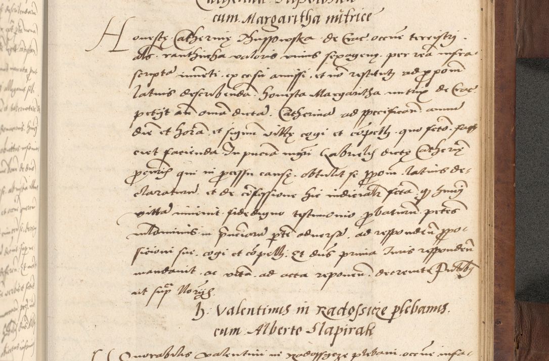 Zdjęcie nr 625 dla obiektu archiwalnego: Acta actorum causarum, sentenciarum, obligationum et mandatorum coram reverendo patre domino Petro Porembski preposito Osswieczimensi, canonico et officiali generali Cracoviensi ad annum Domini millesimum quingentesimum quadrogesimum sextum, cuius inditio est quarta, pontificatus sanctissimi in Christo patris et domini nostri domini Pauli divina providencia papae tercii, anno ipsius duodecimo, a die ac mense infrascriptis feliciter inchoantur