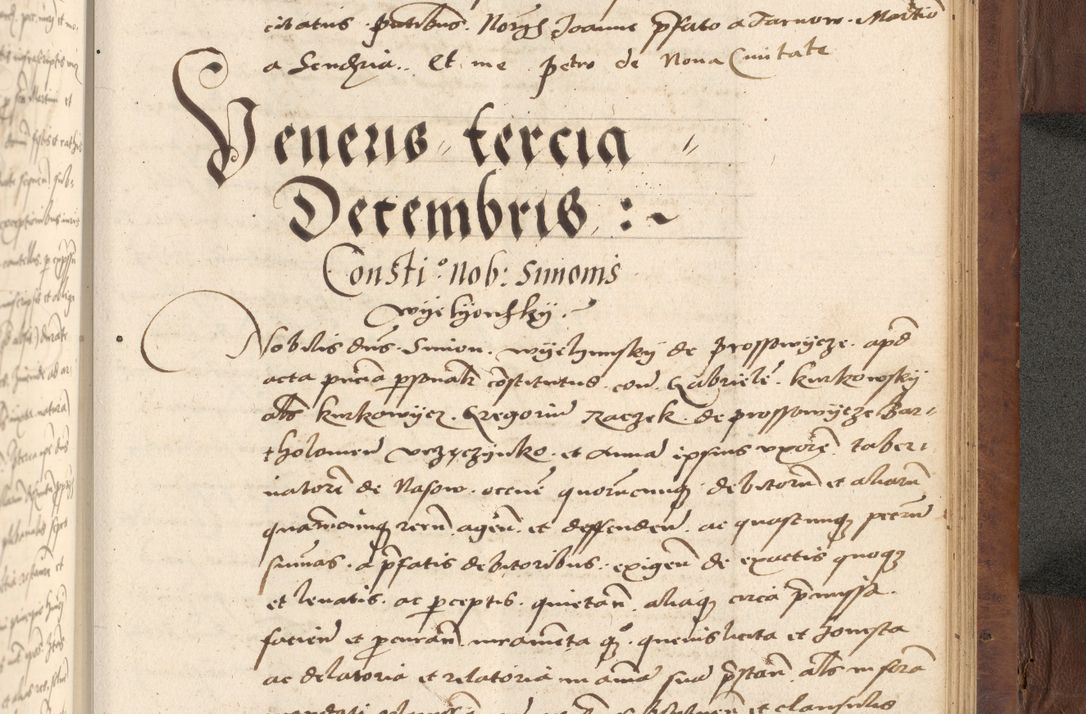 Zdjęcie nr 623 dla obiektu archiwalnego: Acta actorum causarum, sentenciarum, obligationum et mandatorum coram reverendo patre domino Petro Porembski preposito Osswieczimensi, canonico et officiali generali Cracoviensi ad annum Domini millesimum quingentesimum quadrogesimum sextum, cuius inditio est quarta, pontificatus sanctissimi in Christo patris et domini nostri domini Pauli divina providencia papae tercii, anno ipsius duodecimo, a die ac mense infrascriptis feliciter inchoantur