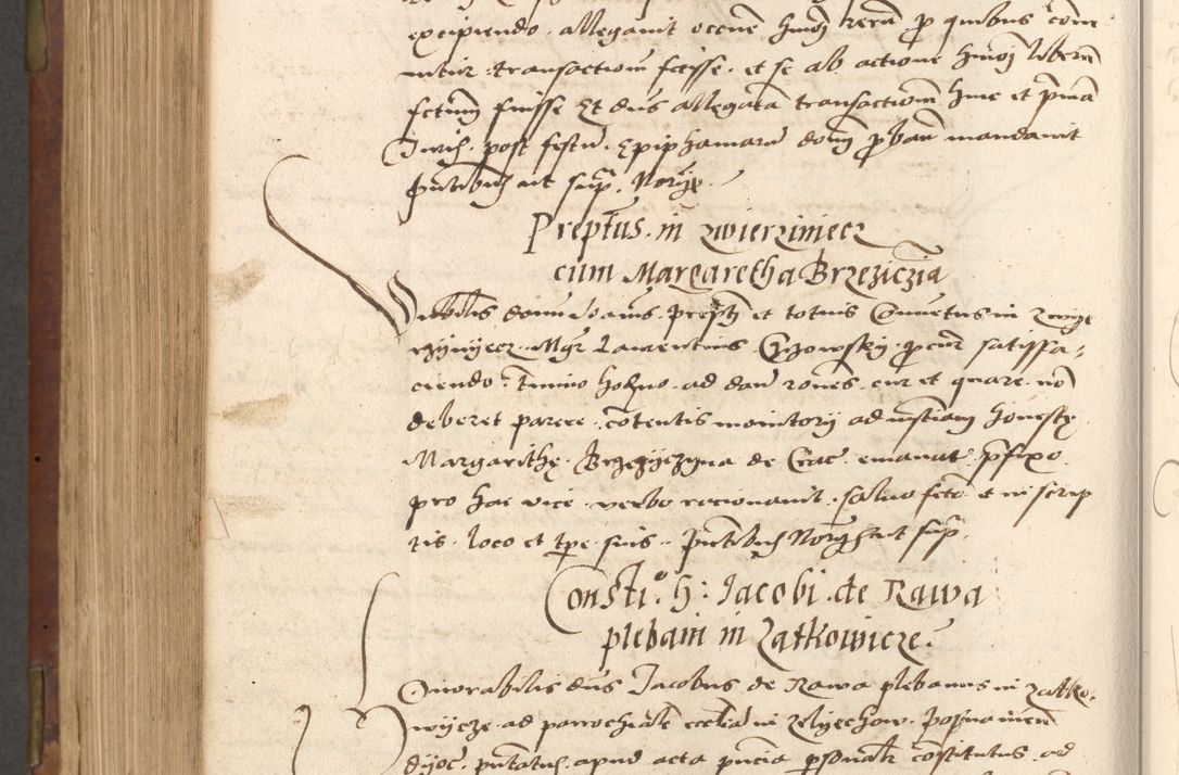 Zdjęcie nr 620 dla obiektu archiwalnego: Acta actorum causarum, sentenciarum, obligationum et mandatorum coram reverendo patre domino Petro Porembski preposito Osswieczimensi, canonico et officiali generali Cracoviensi ad annum Domini millesimum quingentesimum quadrogesimum sextum, cuius inditio est quarta, pontificatus sanctissimi in Christo patris et domini nostri domini Pauli divina providencia papae tercii, anno ipsius duodecimo, a die ac mense infrascriptis feliciter inchoantur