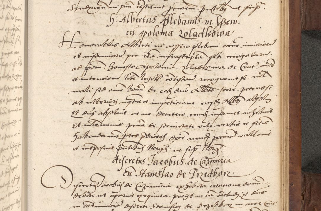 Zdjęcie nr 617 dla obiektu archiwalnego: Acta actorum causarum, sentenciarum, obligationum et mandatorum coram reverendo patre domino Petro Porembski preposito Osswieczimensi, canonico et officiali generali Cracoviensi ad annum Domini millesimum quingentesimum quadrogesimum sextum, cuius inditio est quarta, pontificatus sanctissimi in Christo patris et domini nostri domini Pauli divina providencia papae tercii, anno ipsius duodecimo, a die ac mense infrascriptis feliciter inchoantur