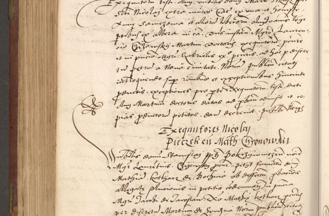 Zdjęcie nr 614 dla obiektu archiwalnego: Acta actorum causarum, sentenciarum, obligationum et mandatorum coram reverendo patre domino Petro Porembski preposito Osswieczimensi, canonico et officiali generali Cracoviensi ad annum Domini millesimum quingentesimum quadrogesimum sextum, cuius inditio est quarta, pontificatus sanctissimi in Christo patris et domini nostri domini Pauli divina providencia papae tercii, anno ipsius duodecimo, a die ac mense infrascriptis feliciter inchoantur