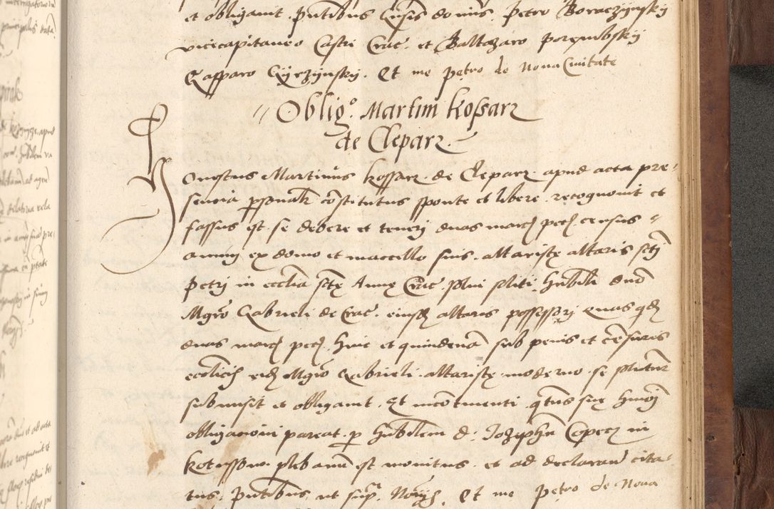 Zdjęcie nr 609 dla obiektu archiwalnego: Acta actorum causarum, sentenciarum, obligationum et mandatorum coram reverendo patre domino Petro Porembski preposito Osswieczimensi, canonico et officiali generali Cracoviensi ad annum Domini millesimum quingentesimum quadrogesimum sextum, cuius inditio est quarta, pontificatus sanctissimi in Christo patris et domini nostri domini Pauli divina providencia papae tercii, anno ipsius duodecimo, a die ac mense infrascriptis feliciter inchoantur