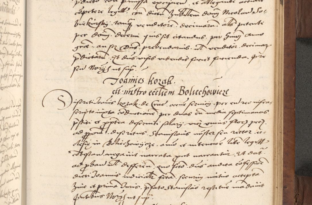 Zdjęcie nr 607 dla obiektu archiwalnego: Acta actorum causarum, sentenciarum, obligationum et mandatorum coram reverendo patre domino Petro Porembski preposito Osswieczimensi, canonico et officiali generali Cracoviensi ad annum Domini millesimum quingentesimum quadrogesimum sextum, cuius inditio est quarta, pontificatus sanctissimi in Christo patris et domini nostri domini Pauli divina providencia papae tercii, anno ipsius duodecimo, a die ac mense infrascriptis feliciter inchoantur